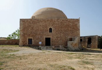 La mosquée du sultan Ibrahim dans la forteresse de Réthymnon en Crète