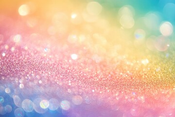 Colorful sparkling bokeh background
