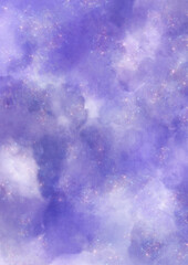 青いぼかしたキラキラ背景