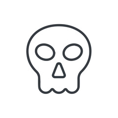 Skull icon symbol vector image illustration
