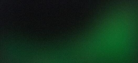 Dark green gradient with noise effect, soft glow and smooth transitions, abstract background for banners, headers, and digital layouts, modern copy space for creative designs