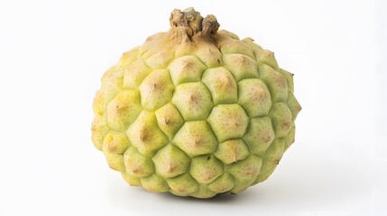 Fototapeta premium custard apple on white background. 