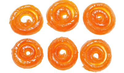 jalebi ,on transparent background