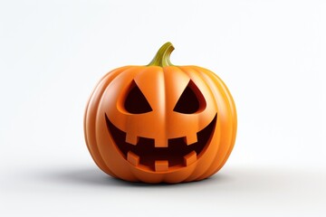 Halloween pumpkin vegetable plant.