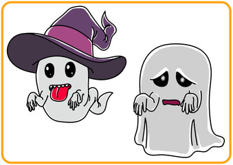 ハロウィンお化け1