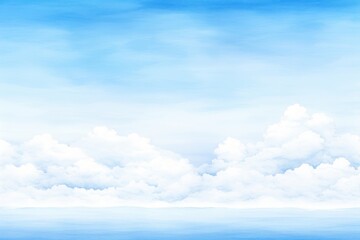 Blue sky backgrounds outdoors horizon.