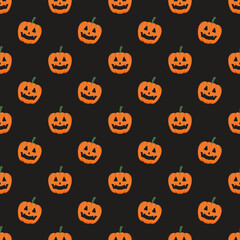 Adorable Jack-O'-Lantern Background - Cute and Playful Design for Creative Projects
