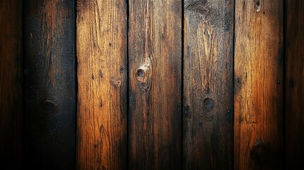 Obraz premium Weathered Wood Planks: A Rustic Wall with Aged Timber Texture That Tells a Timeless Story of Nature’s Raw Beauty