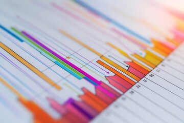 Colorful Gantt Chart Visualization