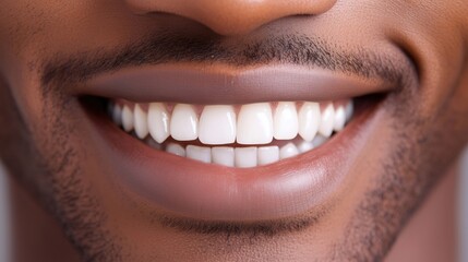 Bright smile showcasing perfect teeth, healthy gums, and confident expression