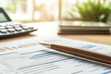 tax form with calculator