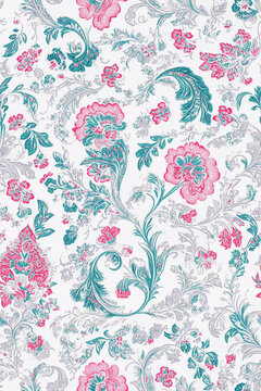 seamless pattern with flowers