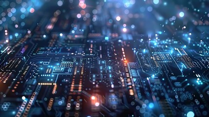 Fototapeta premium fiber optic background