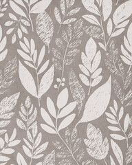 Fototapeta premium Printable botanical illustration. Rustic style home decor, wall decoration, picture in the frame. Grunge, vintage illustration.