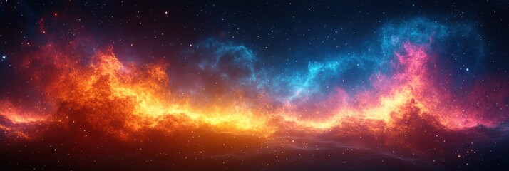 Fototapeta premium Vibrant Neon Frame for Bold Graphics, striking neon border encircling ample blank space, ideal for captivating visual displays