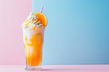 Delicious Creamsicle Ice Cream Float for Summer Refreshment and Dessert Inspiration