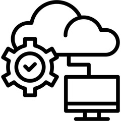 Cloud Service Icon