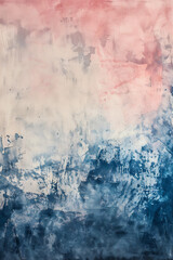 Watercolor Texture in Blush Pink and Blue with Neutral Tones