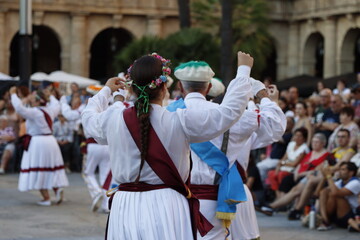 Basque folk dance band