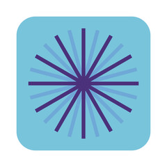 Obraz premium Modern Geometric Sticker