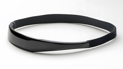 Narrow training headband isolated on a white background. 