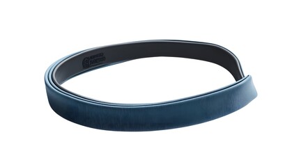 Narrow training headband isolated on a white background. 