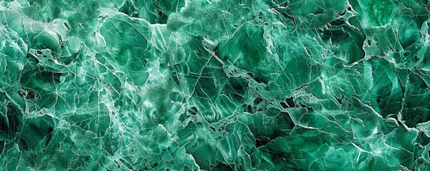 Seamless pattern background of a green marble texture backdrop MONA