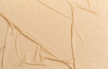 Crumpled glued paper