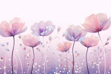 Backgrounds outdoors blossom pattern.