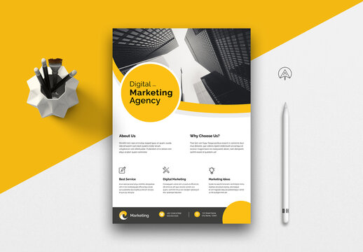 Digital Marketing Flyer Template