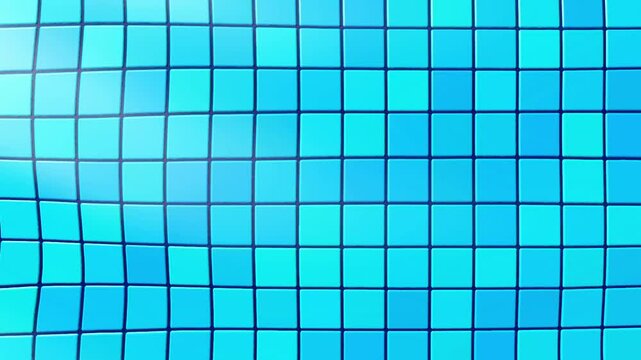 Wasser in einem Pool, endlose Animation 