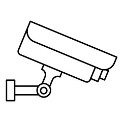 Security Cam Icon outline