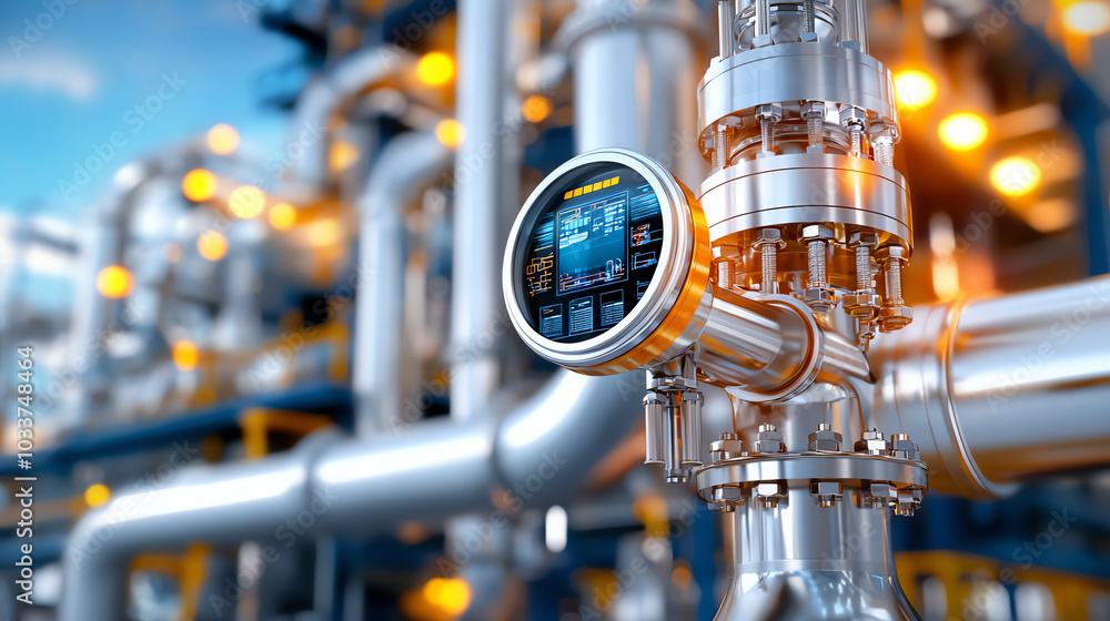 Aufkleber exploring the intricacies of industrial machinery a closer look at advanced pipeline monitoring syst