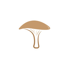 mushroom logo vector design