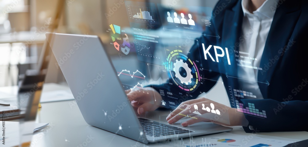 Poster maximizing business success through effective kpi monitoring and analysis a comprehensive guide to k