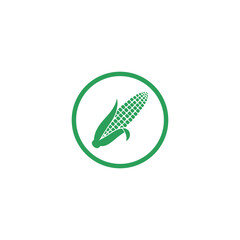 Corn circle icon isolated on transparent background