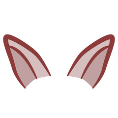 Animal ear halloween mask