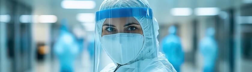 Healthcare worker, hospital environment