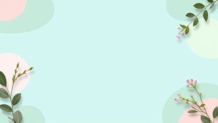 Fototapeta premium Gentle Nature Background with Copyspace for Text