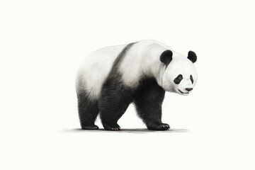 Obraz premium Wildlife drawing animal mammal.