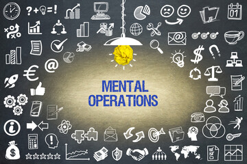 mental operations	
