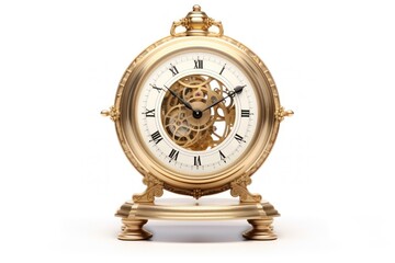 Clock white background architecture clockworks.