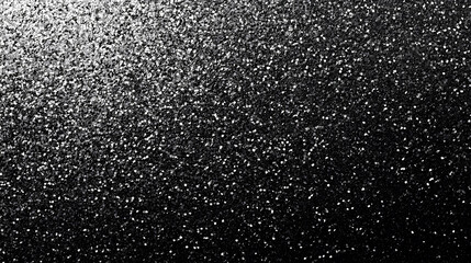 Obraz premium Grainy black white gray noise texture background, monochrome gradient banner poster header design 