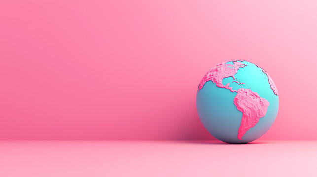 Global expansion of tech startups, international markets and growth opportunities, 3D illustration