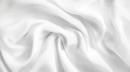 Naklejka premium Abstract White Fabric Texture