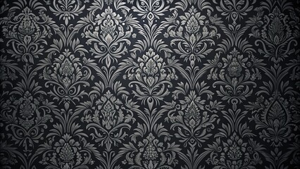 black and white seamless pattern