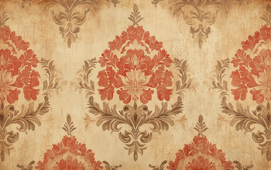 Vintage floral texture art background
