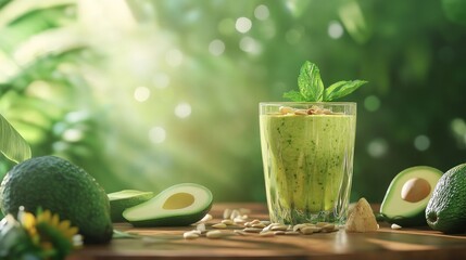 Refreshing Avocado Smoothie