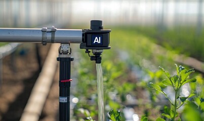 AI-Driven Irrigation System in Modern Greenhouse