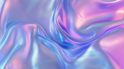 Obraz premium Abstract iridescent background, glowing color fabric